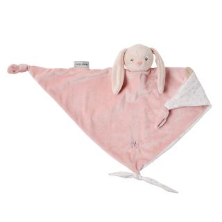 ALICE & POMME maxi szundikendő - Pomme, a nyuszi púderrózsaszín