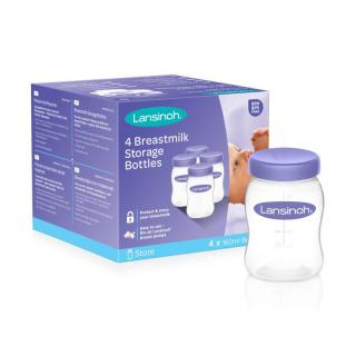 ANYATEJTÁROLÓ PALACKOK 160ML 4 DB