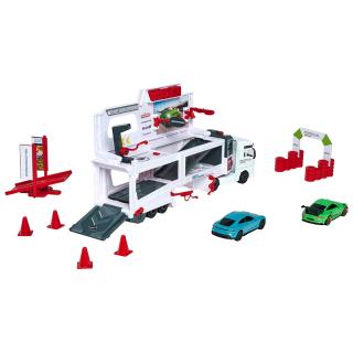 Átalakítható MAN TGX kamion 2db Porsche autóval