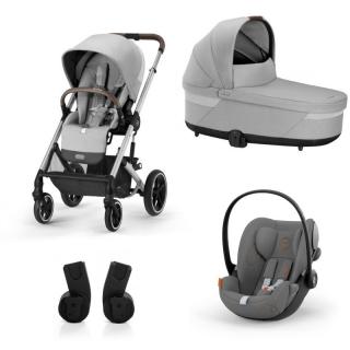 Balios 3in1 babakocsi S szett Cloud G hordozóval - Lava Grey Lava Grey