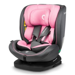 Bastiaan I-Size 360°-ban forgatható ISOFIX autósülés (40-150 cm) - Pink Baby Pink Baby