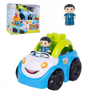 Blocks Car autó 40 db építőelemmel