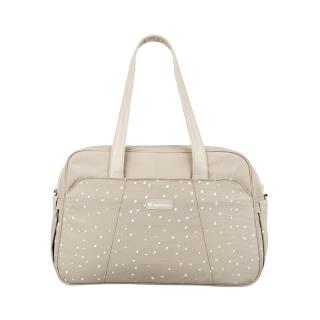 Chelsea pelenkázótáska - Beige Dots Beige Dots