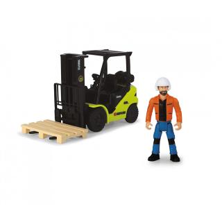 Clark S25 targonca figurával és raklappal
