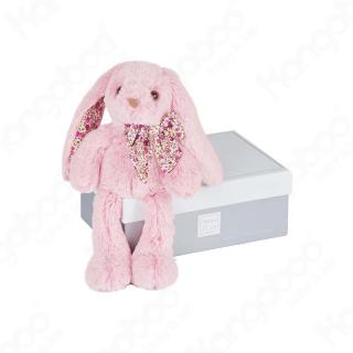 COPAINS CALINS - nyuszi rose 25cm rose