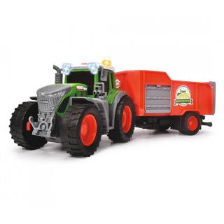 Fendt traktor pótkocsival