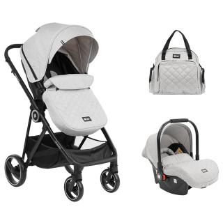 Gianni 3in1 babakocsi - Grey Grey