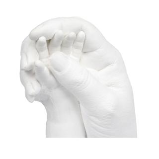 Happy Hands 3D kéz a kézben szoborkészítő készlet fehér