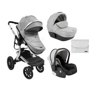 Irene 3in1 babakocsi - Grey 2023 Grey 2023