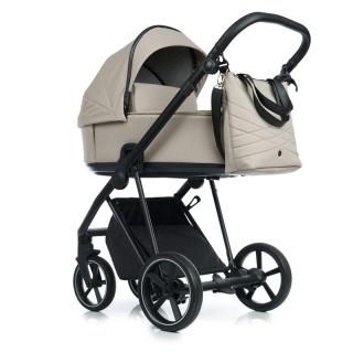 IVI 3in1 babakocsi + Kite Beige Black hordozó Sesame
