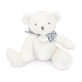L'OURS DOUDOU Maci - 25 cm blanc