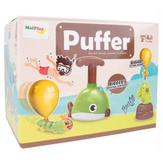 Léggömbfújó játék - Puffhal