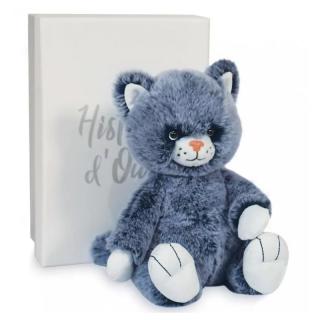 LULU THE BLUE CAT - 17 cm
