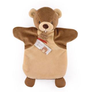 MARIONNETTE - Maci báb - 25 cm barna