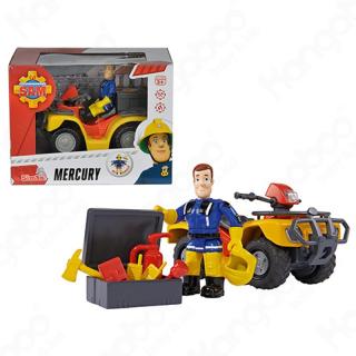 Mercury quad Sam figurával