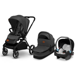 Mika 3in1 babakocsi - Grey Graphite Grey Graphite