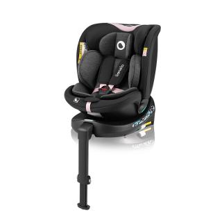 Navy I-Size 360°-ban forgatható ISOFIX autósülés (40-150 cm) - Black Pink Black Pink