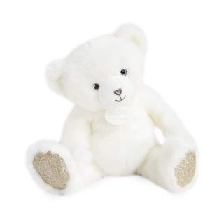 OURS COLLECTION Blanc poudré maci - 37 cm fehér