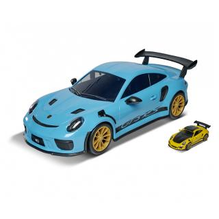 Porsche 911 GT3 RS kisautó tárolódoboz 1db Porsche autóval