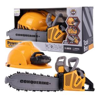 Power Tools láncfűrész világító védősisakkal