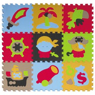 Puzzleszőnyeg 9db-os - Kalóz