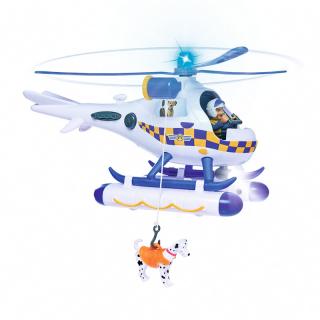 Rendőrségi Wallaby helikopter Rose figurával és Radar kutyával