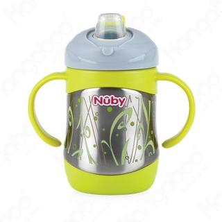 rozsdamentes acél csőrös termosz fogantyúval - 220ml