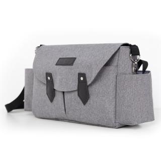 Sara pelenkázótáska - Grey Grey/Black