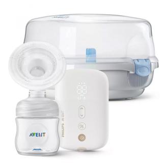SCF396/11 elektromos mellszívó + mikrohullámú sterilizáló