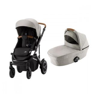 Smile III 3in1 babakocsi Baby-Safe 3 i-Size hordozóval - Pure Beige és Black Pure Beige / Black