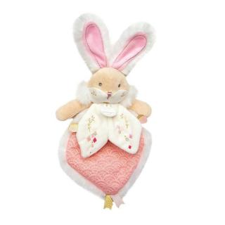 SUCRE Nyuszi szundikendő - 24cm rose