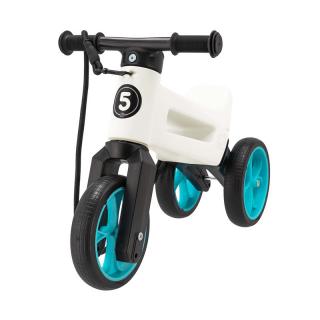 SuperSport futóbicikli - white és aqua white / aqua