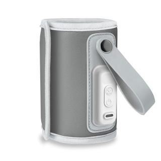 Thermup Go hordozható cumisüveg melegítő - Grey Silver Grey Silver