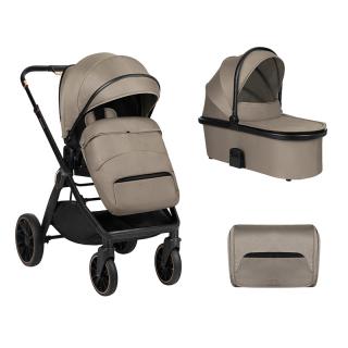 Tiffany 3in1 babakocsi I-Prime hordozóval - Beige Beige 2024