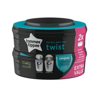 Twist&Click és SangenicTec pelenkatároló utántöltő citrus 2 db
