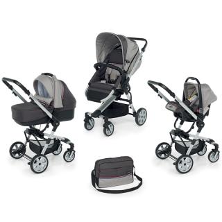 Up3 Travel System 3in1 babakocsi - Grey Jeans Grey Jeans