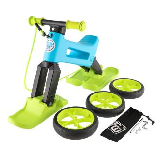 Yetti futóbicikli - blue és lime blue / lime