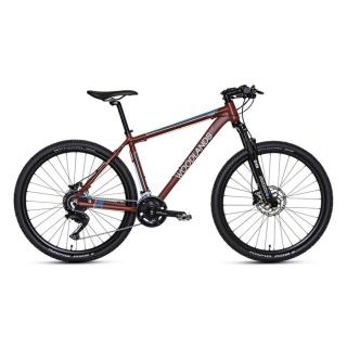 Csepel Woodlands pro cues 27,5/16 mtb 2.1 18sp matt bordó ys7405 Kerékpár