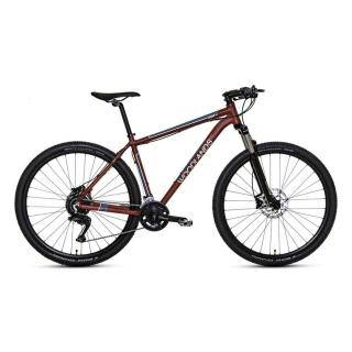 Csepel Woodlands pro cues 29/19 mtb 2.1 18sp matt bordó ys7405 Kerékpár