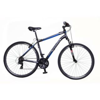 Neuzer X100 28" Férfi Cross Kerékpár 19" Fekete /Kék-Szürke