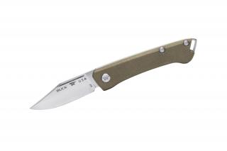 Buck Saunter Clip Od Green Micarta 250Grs1 Zsebkés