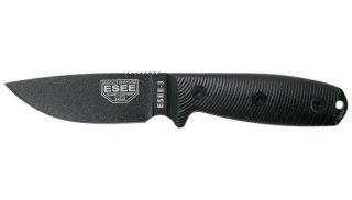 ESEE 3 Fekete Penge Fekete G10 Outdoor EDC Kés