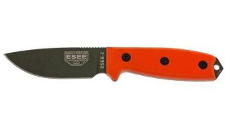 ESEE 3 Zöld Penge Narancs G10 Outdoor EDC Kés