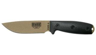 ESEE 4 Dark Earth Penge Fekete G10 Outdoor Kés