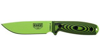 ESEE 4 Méregzöld Penge Méregzöld-Fekete G10 Outdoor Kés