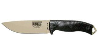 ESEE 5 Desert Penge Fekete G10 Outdoor Kés