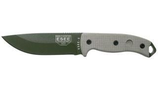 ESEE 5 Zöld Penge Szürke Micarta Outdoor Kés