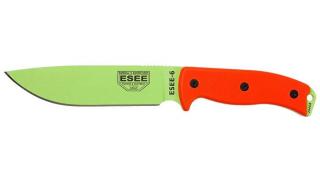 ESEE 6 Méregzöld Penge Narancs G10 Outdoor Kés