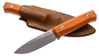 LionSteel B40 G10 Orange Outdoor Kés