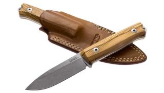 LionSteel B40 Olive Wood Outdoor Kés